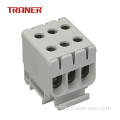 50mm2 Grey Universal Terminal Block 3 Ways